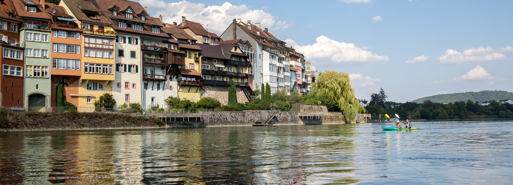 Mit dem Kanu auf dem Hochrhein