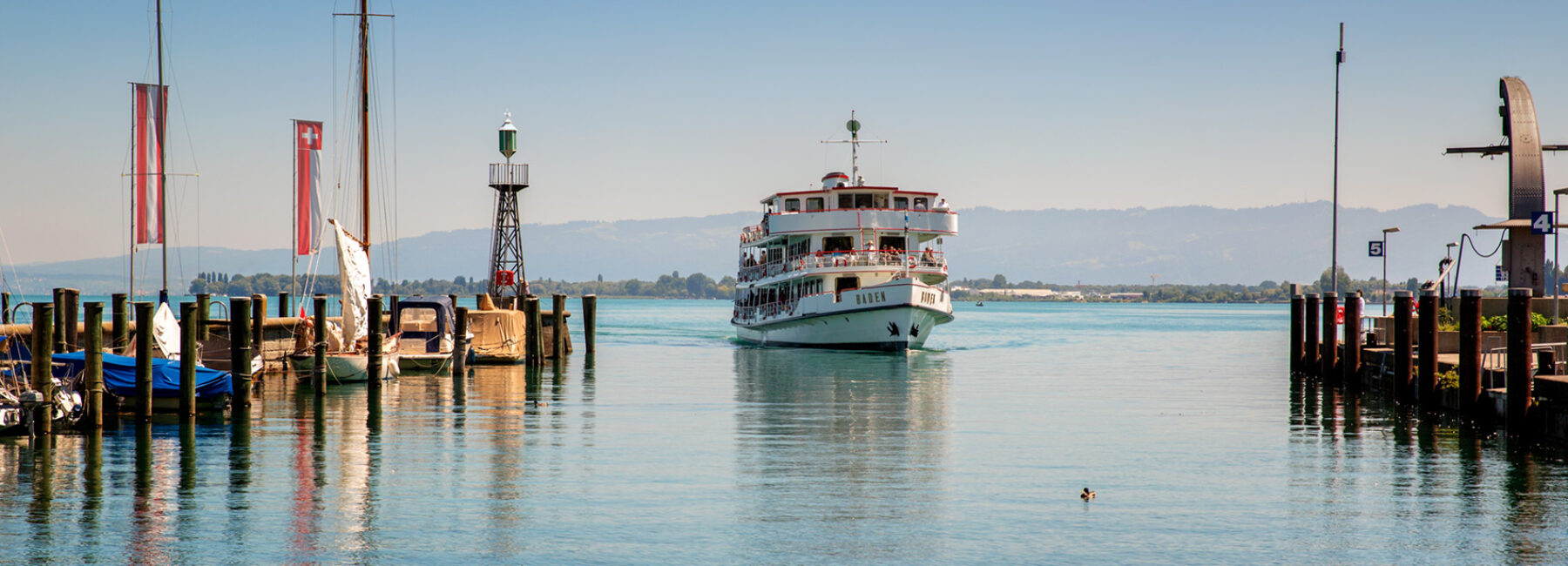 Eine Radtour von Lindau  nach Bregenz und Rorschach