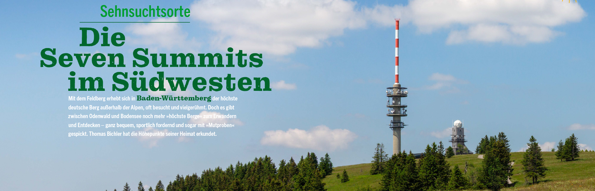 Die Seven Summits im Südwesten